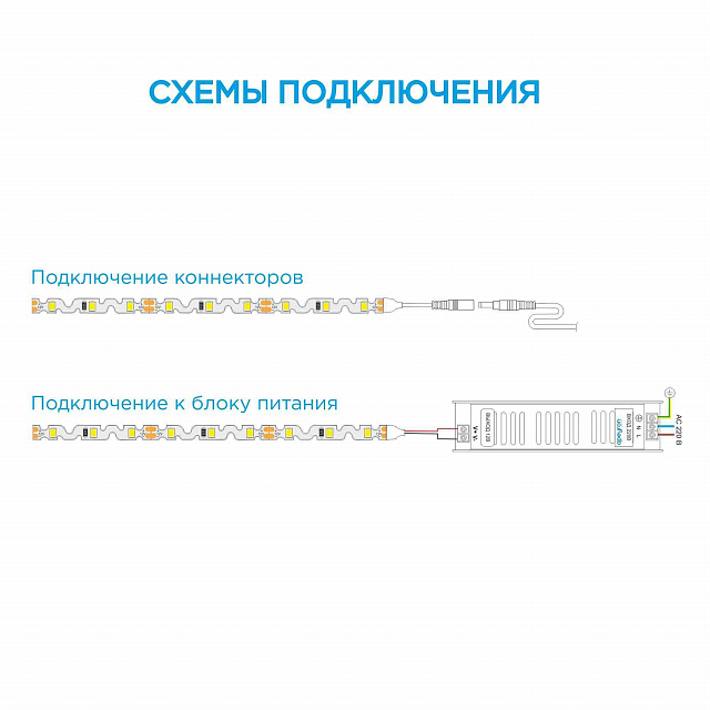 00-132 Светодиодная лента 12В SMD 2835